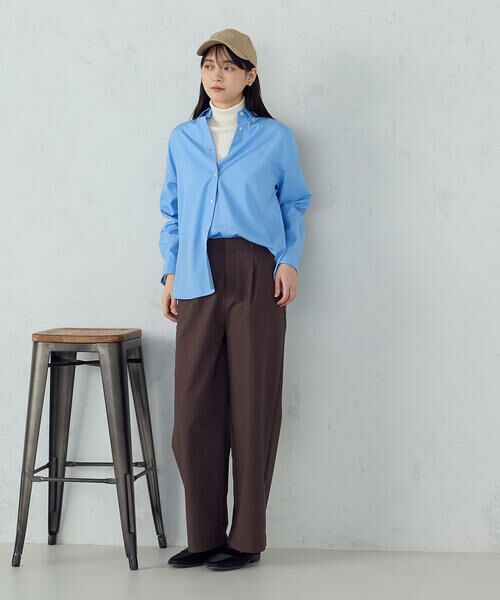 COMME CA ISM / コムサイズム シャツ・ブラウス | ブロード ボタンダウンシャツ | 詳細11