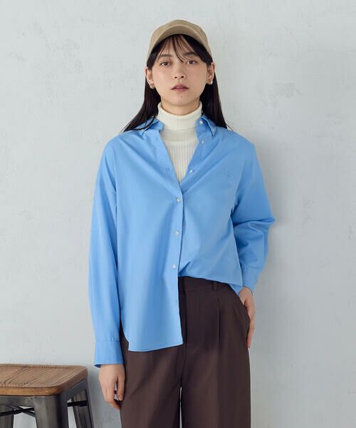 COMME CA ISM / コムサイズム シャツ・ブラウス | ブロード ボタンダウンシャツ | 詳細12