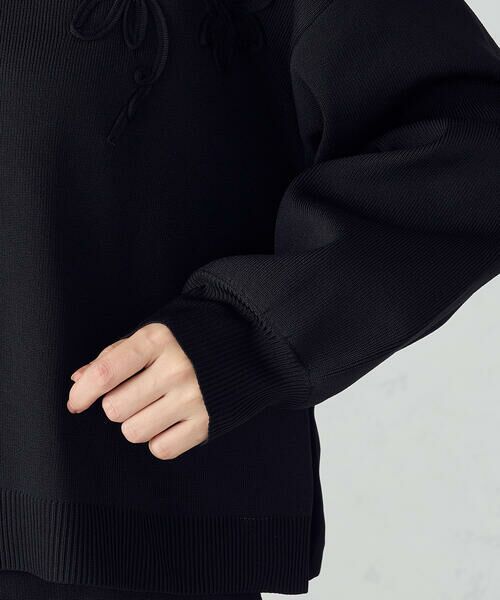 COMME CA ISM / コムサイズム ブルゾン | コード刺繍 ドッキングシルエットブルゾン / セットアップ対応 | 詳細15