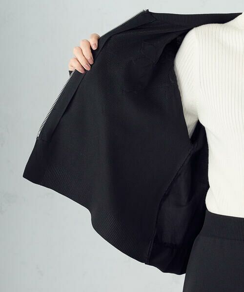 COMME CA ISM / コムサイズム ブルゾン | コード刺繍 ドッキングシルエットブルゾン / セットアップ対応 | 詳細17
