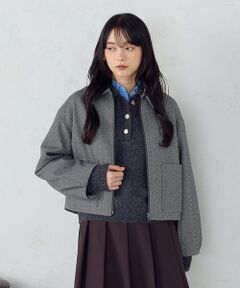 COMME CA ISM / コムサイズム ブルゾン | ステンカラー ブルゾン