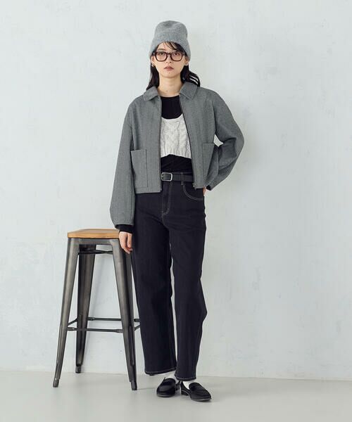 COMME CA ISM / コムサイズム ブルゾン | ステンカラー ブルゾン | 詳細23