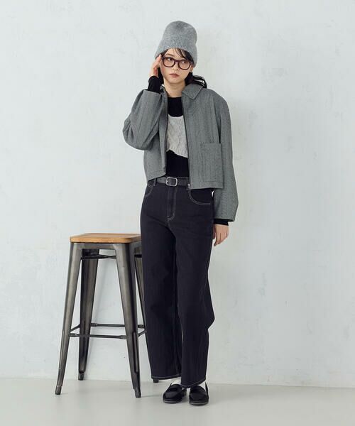 COMME CA ISM / コムサイズム ブルゾン | ステンカラー ブルゾン | 詳細24