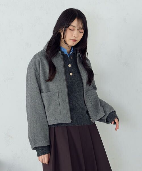 COMME CA ISM / コムサイズム ブルゾン | ステンカラー ブルゾン | 詳細26