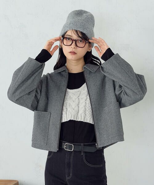 COMME CA ISM / コムサイズム ブルゾン | ステンカラー ブルゾン | 詳細28