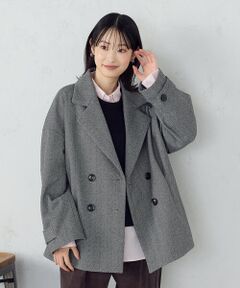 COMME CA ISM / コムサイズム ピーコート | オーバーサイズ Pコート