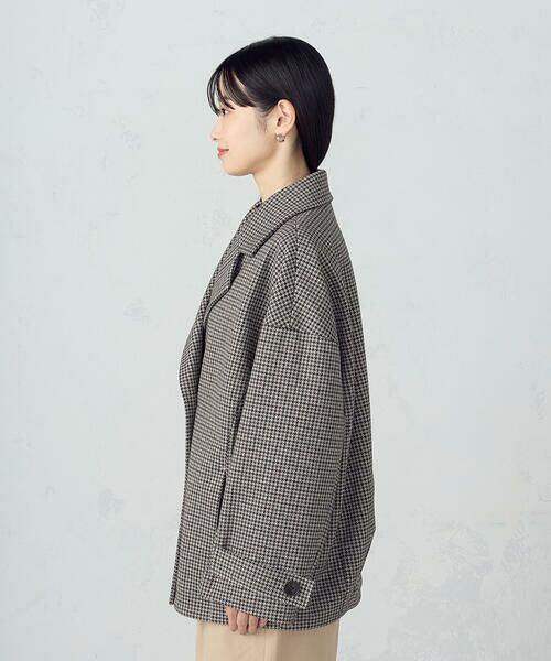 COMME CA ISM / コムサイズム ピーコート | オーバーサイズ Pコート | 詳細14