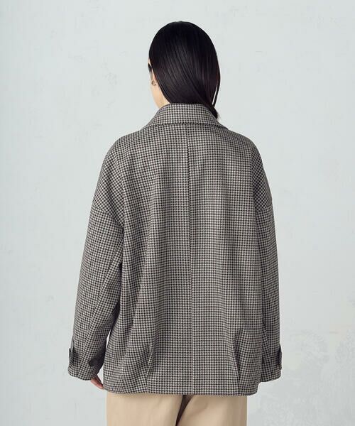 COMME CA ISM / コムサイズム ピーコート | オーバーサイズ Pコート | 詳細15