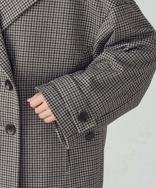 COMME CA ISM / コムサイズム ピーコート | オーバーサイズ Pコート | 詳細17