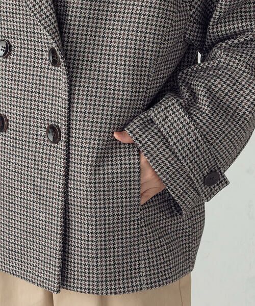 COMME CA ISM / コムサイズム ピーコート | オーバーサイズ Pコート | 詳細19