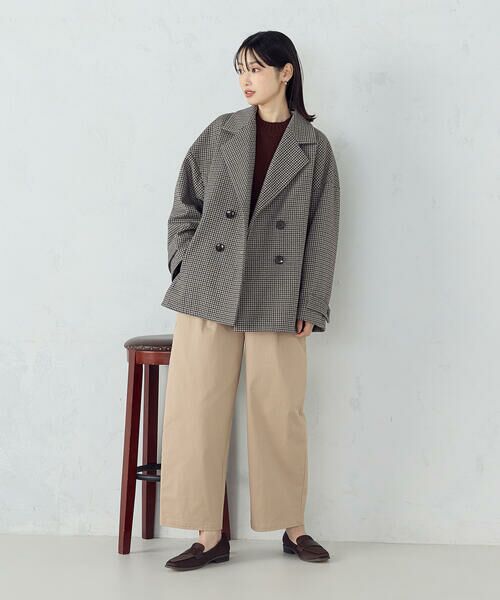 COMME CA ISM / コムサイズム ピーコート | オーバーサイズ Pコート | 詳細3