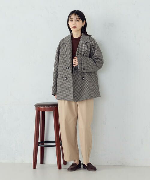 COMME CA ISM / コムサイズム ピーコート | オーバーサイズ Pコート | 詳細4