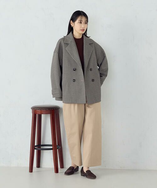 COMME CA ISM / コムサイズム ピーコート | オーバーサイズ Pコート | 詳細5