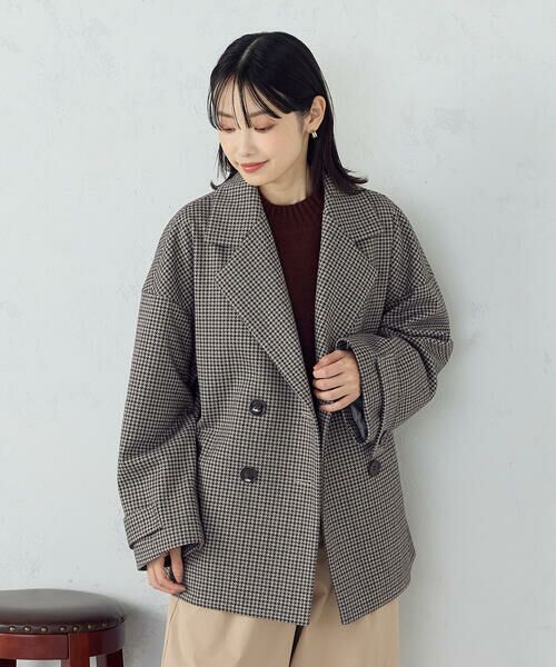 COMME CA ISM / コムサイズム ピーコート | オーバーサイズ Pコート | 詳細6