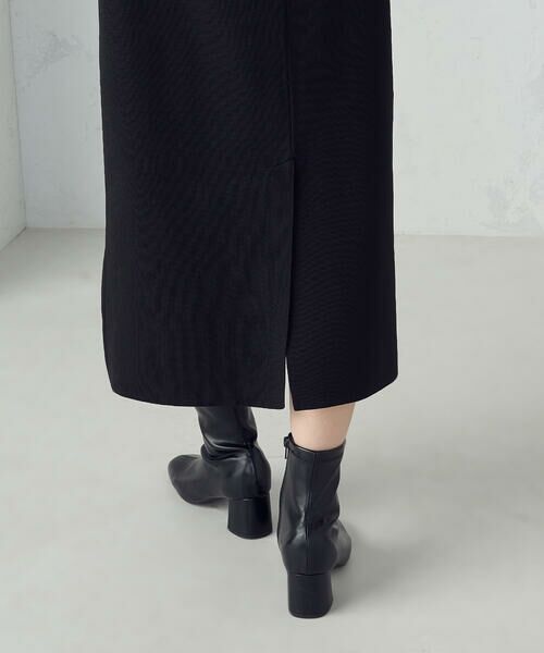 COMME CA ISM / コムサイズム ロング・マキシ丈スカート | コード刺繍 ナロースカート / セットアップ対応 | 詳細12