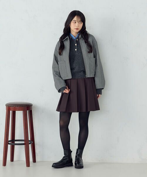 COMME CA ISM / コムサイズム ミニ・ひざ丈スカート | 【店舗限定】ミニ丈　プリーツスカート | 詳細3