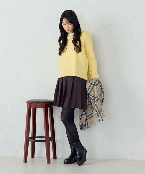 COMME CA ISM / コムサイズム ミニ・ひざ丈スカート | 【店舗限定】ミニ丈　プリーツスカート | 詳細4