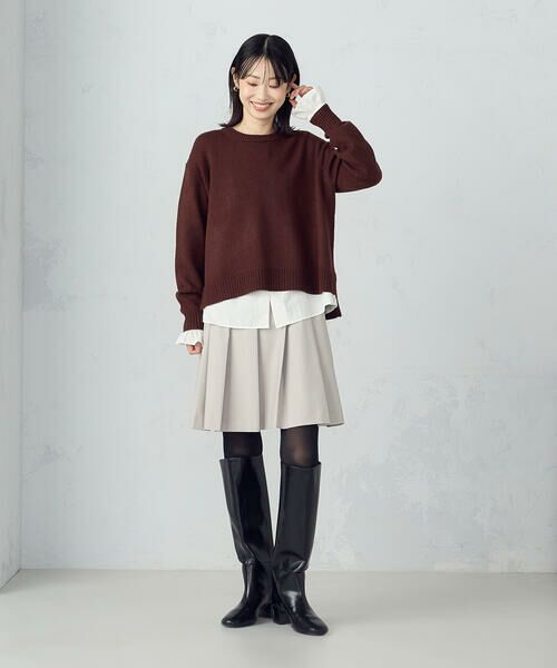 COMME CA ISM / コムサイズム ミニ・ひざ丈スカート | 【店舗限定】ミニ丈　プリーツスカート | 詳細15