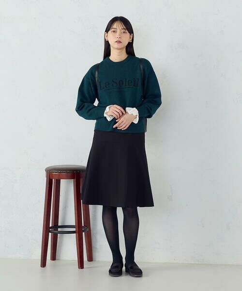 COMME CA ISM / コムサイズム ミニ・ひざ丈スカート | ミディ丈 フレアスカート | 詳細3