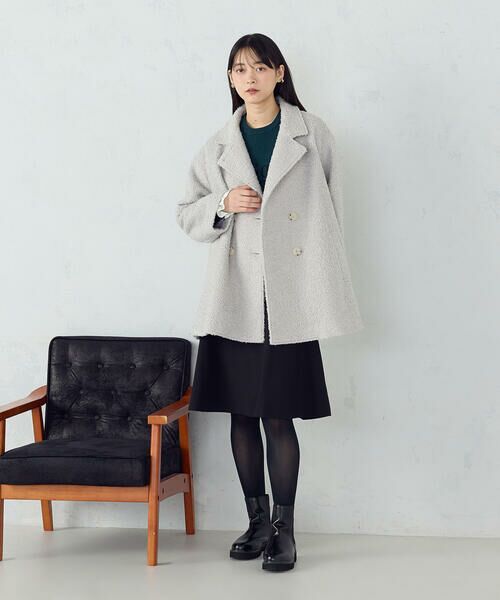 COMME CA ISM / コムサイズム ミニ・ひざ丈スカート | ミディ丈 フレアスカート | 詳細6