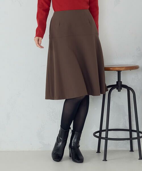 COMME CA ISM / コムサイズム ミニ・ひざ丈スカート | ミディ丈 フレアスカート | 詳細12