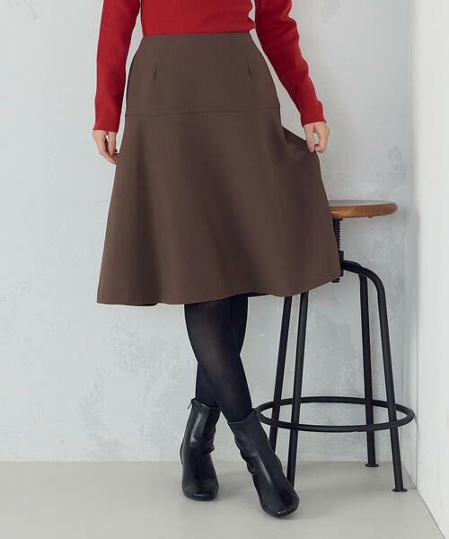 COMME CA ISM / コムサイズム ミニ・ひざ丈スカート | ミディ丈 フレアスカート | 詳細14