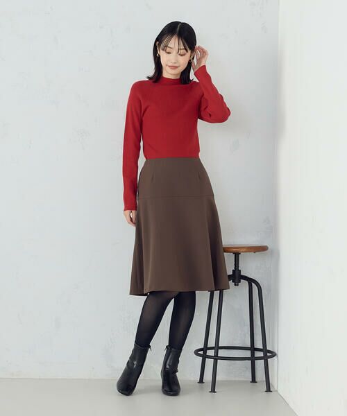 COMME CA ISM / コムサイズム ミニ・ひざ丈スカート | ミディ丈 フレアスカート | 詳細10