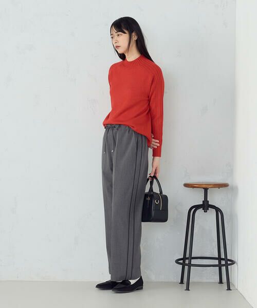 COMME CA ISM / コムサイズム その他パンツ | サイドライン ストレートパンツ | 詳細2