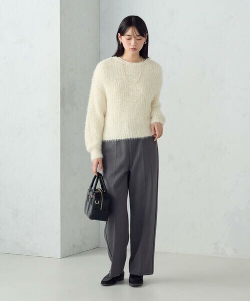 COMME CA ISM / コムサイズム その他パンツ | サイドライン ストレートパンツ | 詳細5