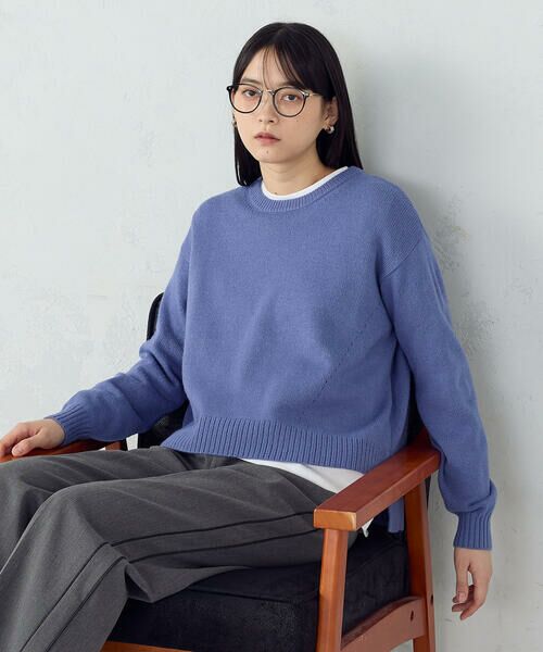 COMME CA ISM / コムサイズム その他パンツ | サイドライン ストレートパンツ | 詳細9