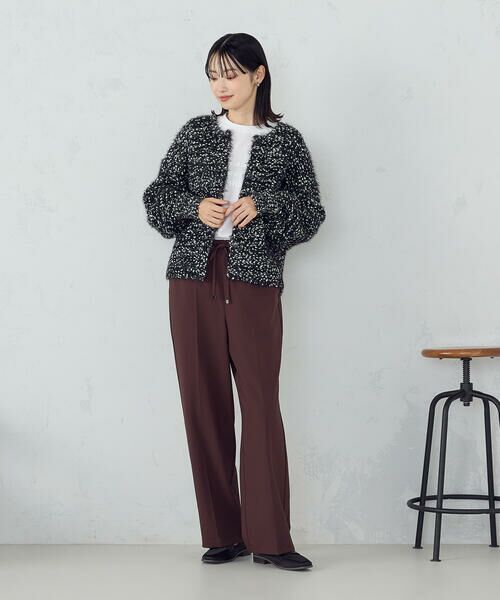 COMME CA ISM / コムサイズム その他パンツ | サイドライン ストレートパンツ | 詳細19