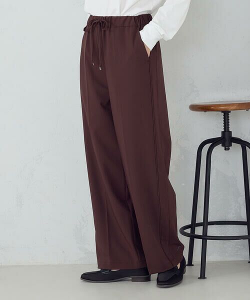 COMME CA ISM / コムサイズム その他パンツ | サイドライン ストレートパンツ | 詳細22