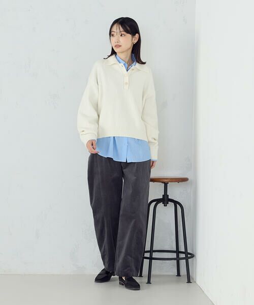 COMME CA ISM / コムサイズム その他パンツ | コーデュロイ カービーパンツ | 詳細4