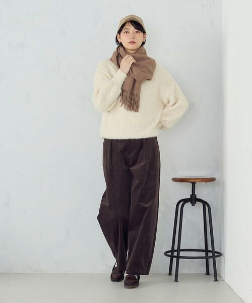 COMME CA ISM / コムサイズム カーディガン・ボレロ | ネップシャギー 2WAY カーディガン | 詳細4