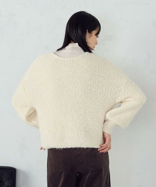 COMME CA ISM / コムサイズム カーディガン・ボレロ | ネップシャギー 2WAY カーディガン | 詳細5