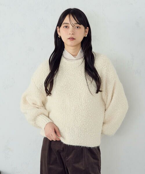 COMME CA ISM / コムサイズム カーディガン・ボレロ | ネップシャギー 2WAY カーディガン | 詳細7