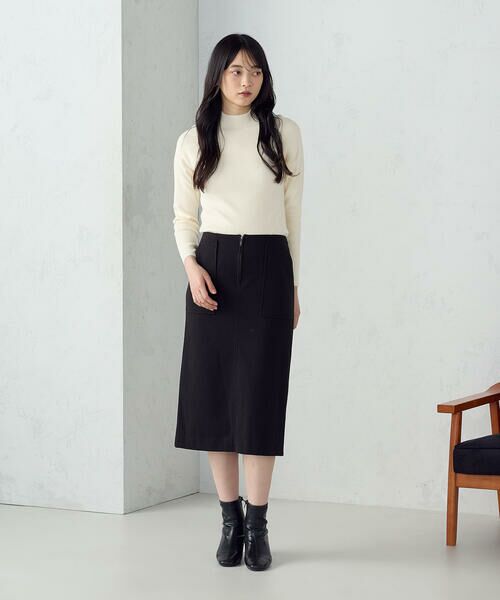 COMME CA ISM / コムサイズム ニット・セーター | 【ウォッシャブル】ベーシック ハイネックニット | 詳細1