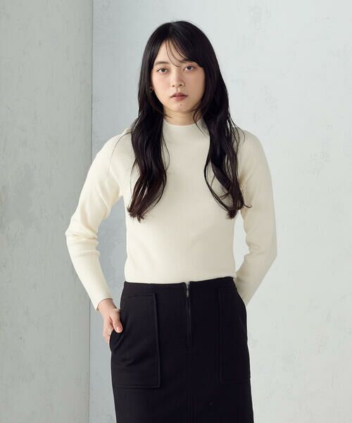 COMME CA ISM / コムサイズム ニット・セーター | 【ウォッシャブル】ベーシック ハイネックニット | 詳細4