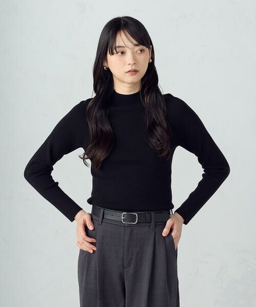 COMME CA ISM / コムサイズム ニット・セーター | 【ウォッシャブル】ベーシック ハイネックニット | 詳細9