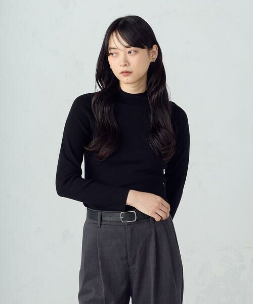 COMME CA ISM / コムサイズム ニット・セーター | 【ウォッシャブル】ベーシック ハイネックニット | 詳細10