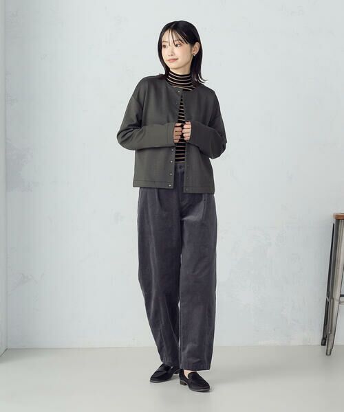 COMME CA ISM / コムサイズム ニット・セーター | 【ウォッシャブル】ベーシック ボーダー ハイネックニット | 詳細12