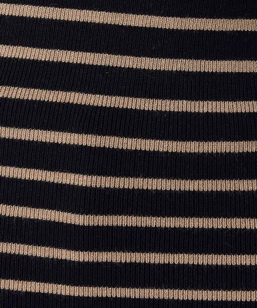COMME CA ISM / コムサイズム ニット・セーター | 【ウォッシャブル】ベーシック ボーダー ハイネックニット | 詳細20