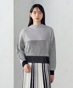 COMME CA ISM / コムサイズム ニット・セーター | ストライプ柄ニット / セットアップ対応