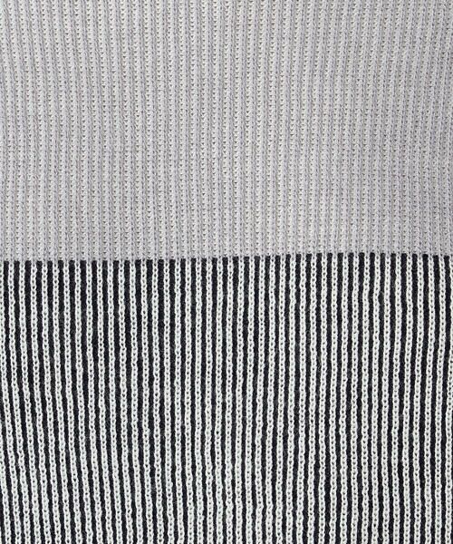 COMME CA ISM / コムサイズム ニット・セーター | ストライプ柄ニット / セットアップ対応 | 詳細11