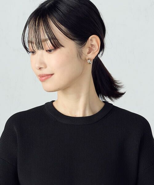 COMME CA ISM / コムサイズム ニット・セーター | コード刺繍 クルーネックニット / セットアップ対応 | 詳細10