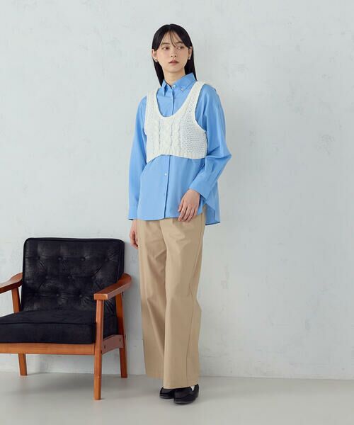 COMME CA ISM / コムサイズム ベスト | 【店舗限定】2WAY ケーブルビスチェ | 詳細2