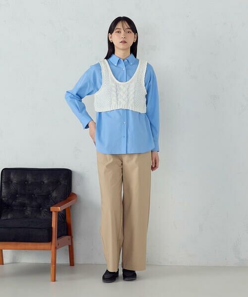 COMME CA ISM / コムサイズム ベスト | 【店舗限定】2WAY ケーブルビスチェ | 詳細3