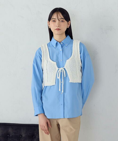 COMME CA ISM / コムサイズム ベスト | 【店舗限定】2WAY ケーブルビスチェ | 詳細4