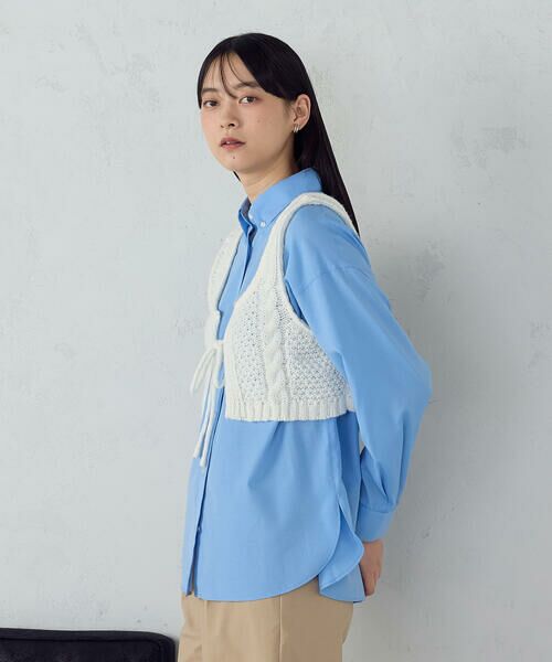 COMME CA ISM / コムサイズム ベスト | 【店舗限定】2WAY ケーブルビスチェ | 詳細5