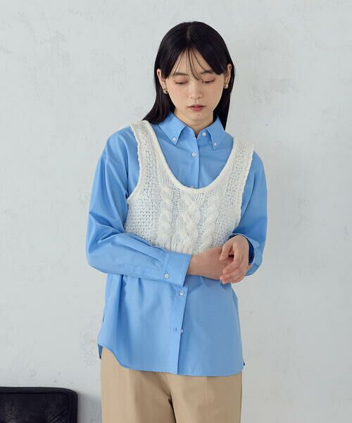 COMME CA ISM / コムサイズム ベスト | 【店舗限定】2WAY ケーブルビスチェ | 詳細7